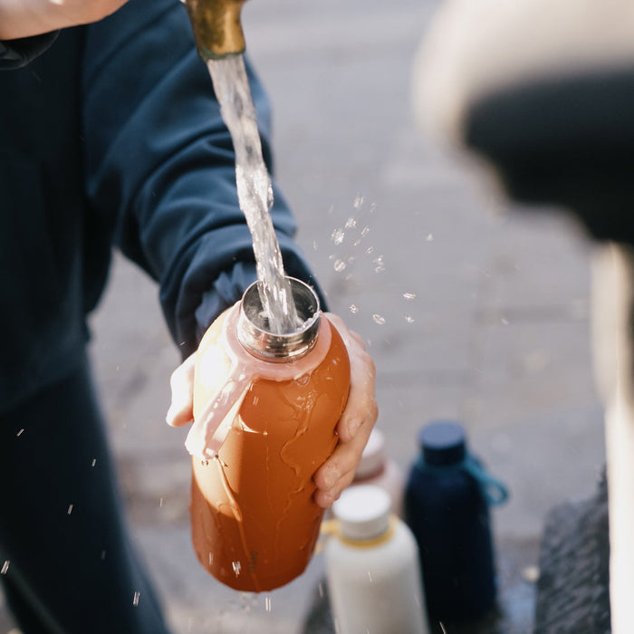 Ekobo Bouteille Isotherme Réutilisable 350 Ml - Brick