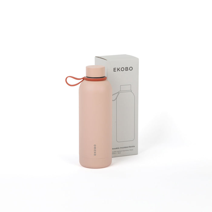 Ekobo Bouteille Isotherme Réutilisable 500 Ml - Blush