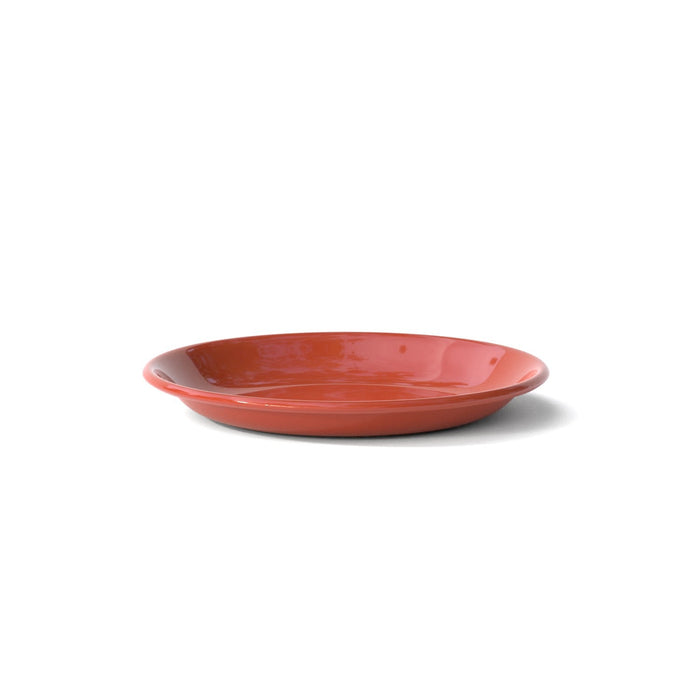 ekobo Assiette émaillée 21 cm – Terracotta