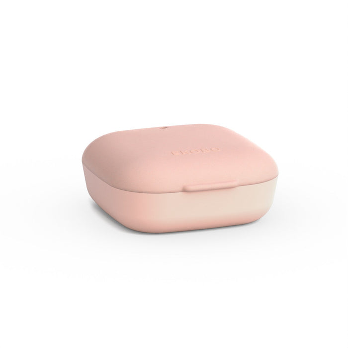ekobo Boîte à Savon de Voyage Carrée - Blush