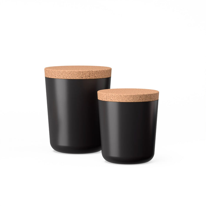 Ekobo Duo De Bocaux De Rangement XL Et XXL - Black