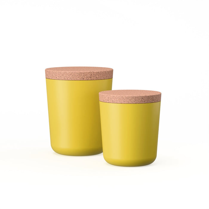 Ekobo Duo De Bocaux De Rangement XL Et XXL - Lemon