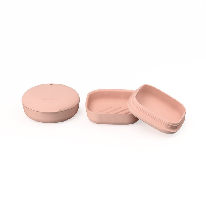 Ekobo Duo De Boîtes à Savon De Voyage - Blush