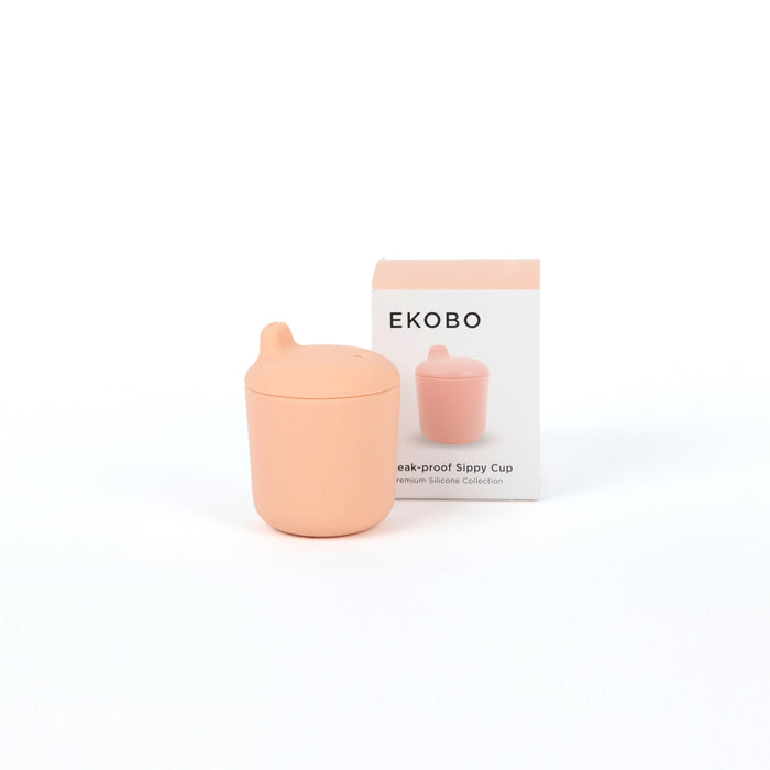 Ekobo Gobelet à Bec En Silicone - Blush