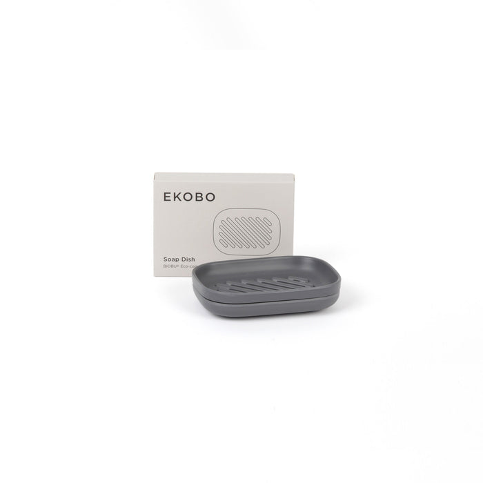 Ekobo Porte-Savon Auto Drainant - Smoke