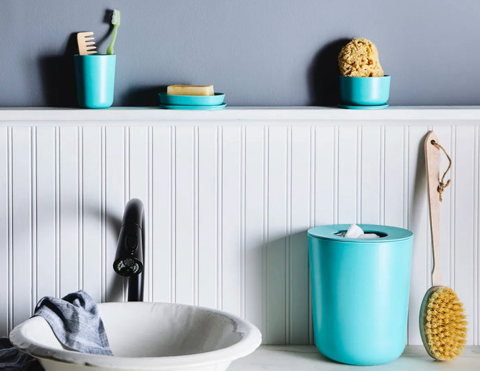 Ekobo Poubelle Salle De Bain 4 5L - Lagoon