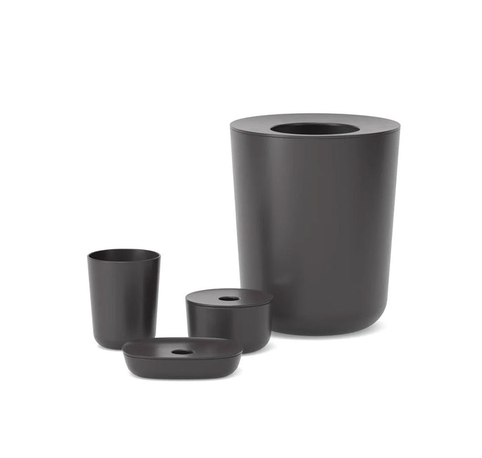 Ekobo Poubelle Salle De Bain 6L - Black