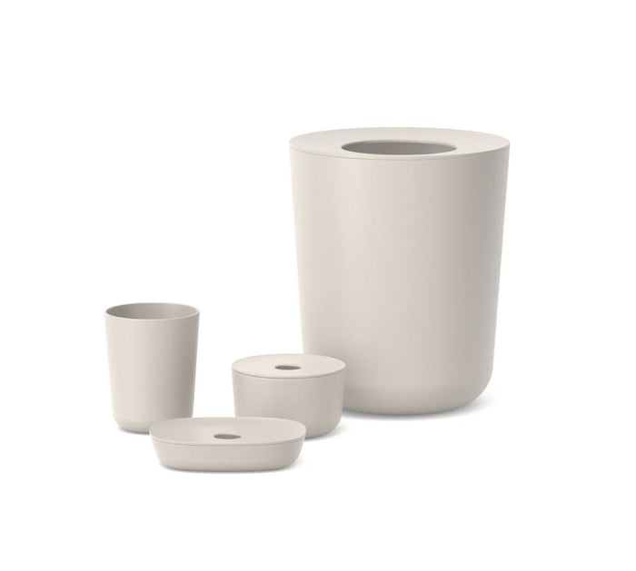 Ekobo Poubelle Salle De Bain 6L - Stone