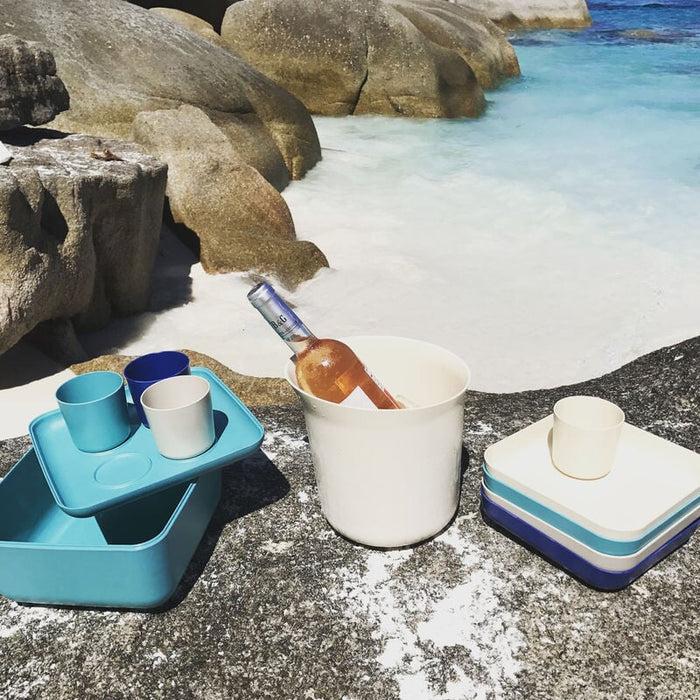 Ekobo Seau à Vin Et Champagne - Off White