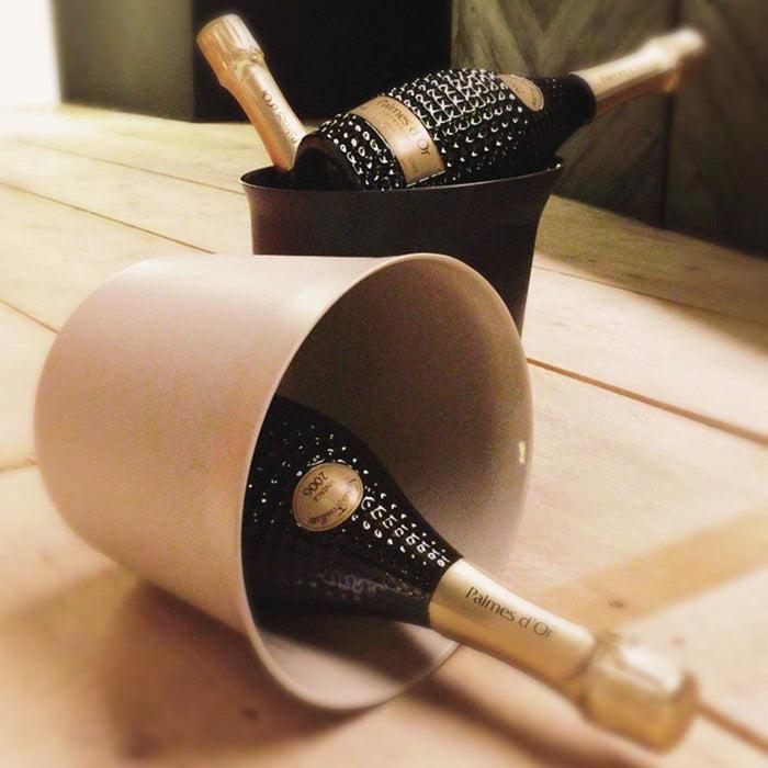 Ekobo Seau à Vin Et Champagne - Stone