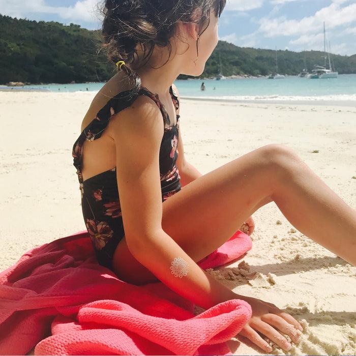 Ekobo Serviette De Bain Coton Bio - Flamingo