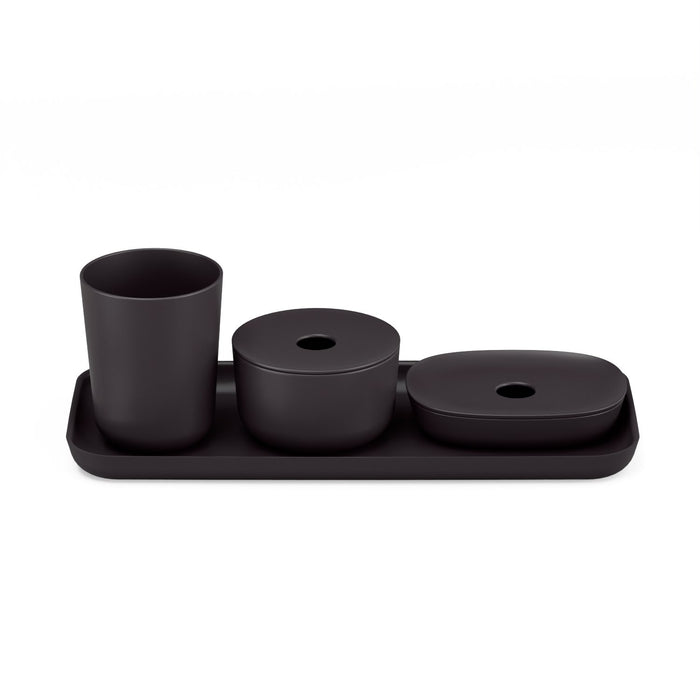 ekobo Set d'accessoires pour Salle de bain - Black