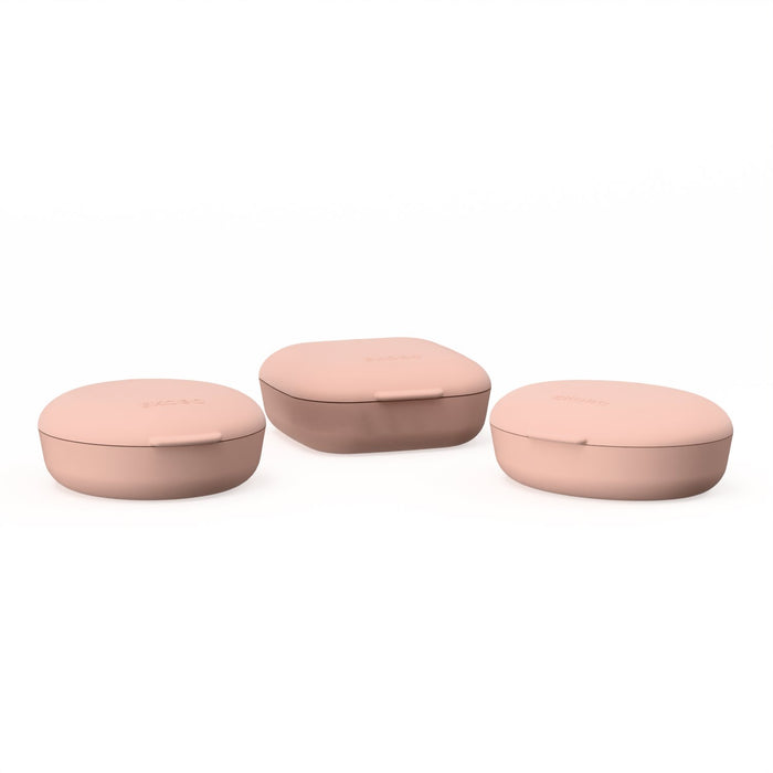 Ekobo Trio De Boîtes à Savon De Voyage - Blush