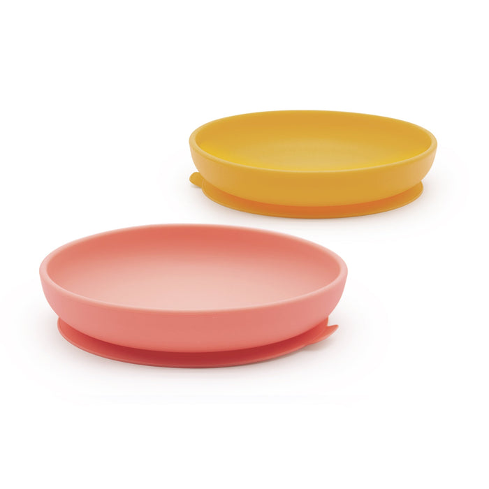 Ekobo Kit D'accessoires Repas Pour Bébé - Coral & Mimosa