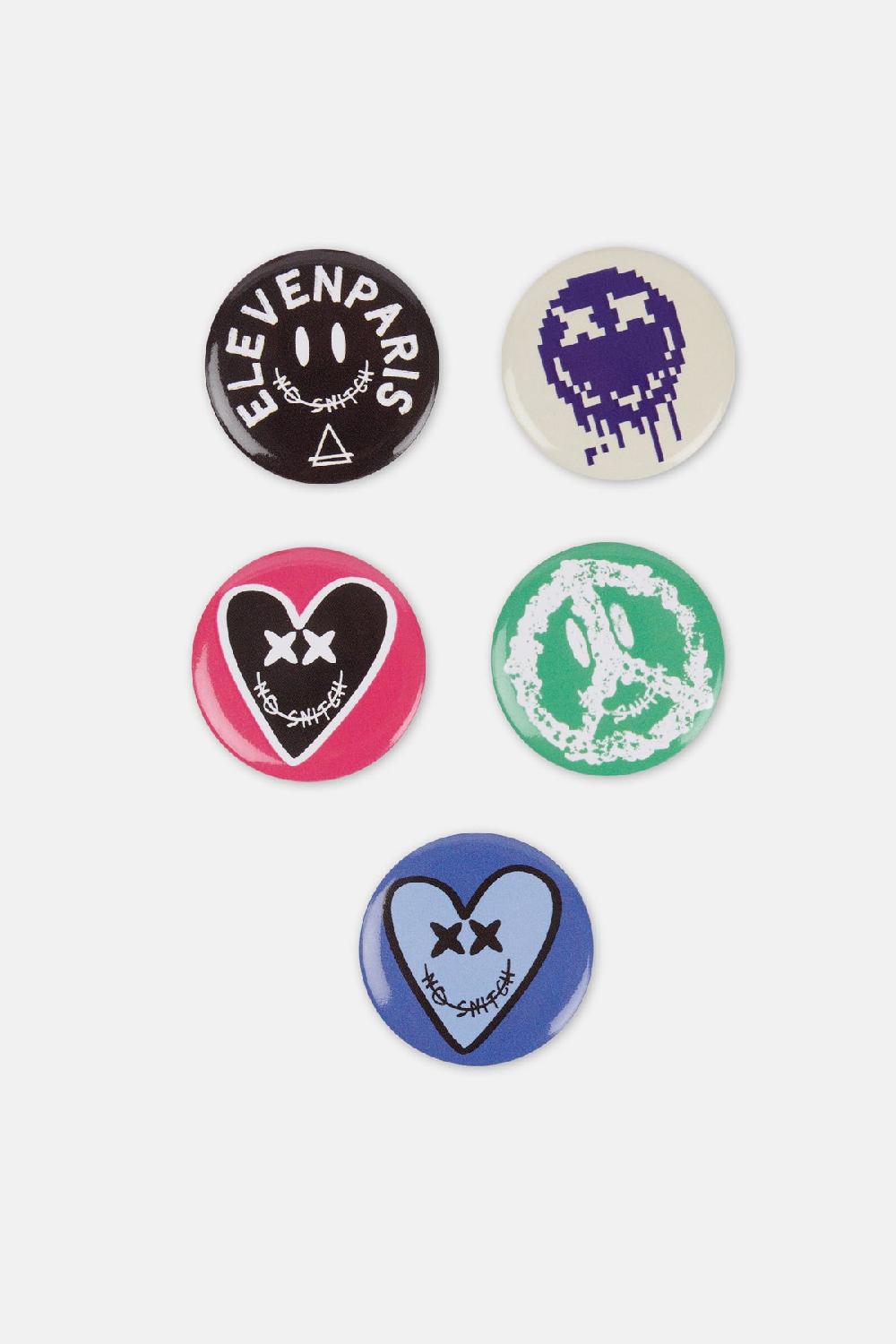 eleven paris Badges Multicolore