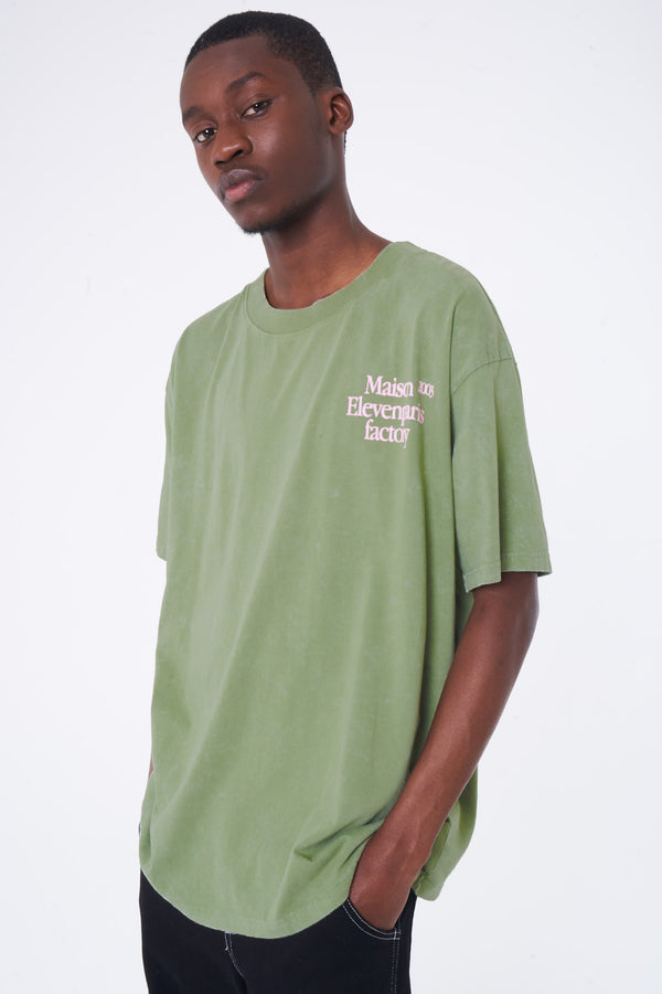 Eleven Paris Lys Kaki Délavé