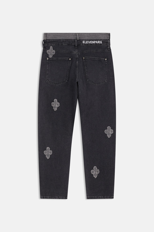 Eleven Paris Newton Noir Délavé