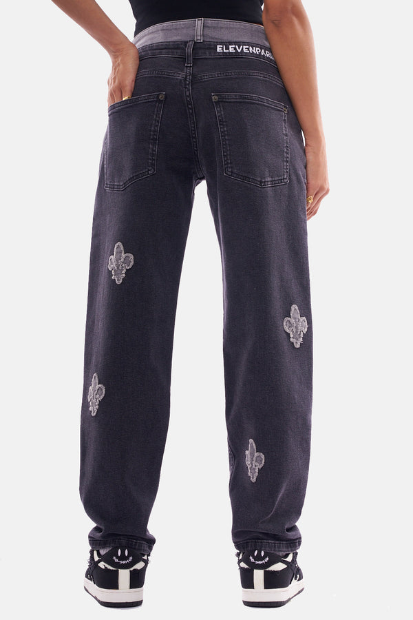 Eleven Paris Newton Noir Délavé