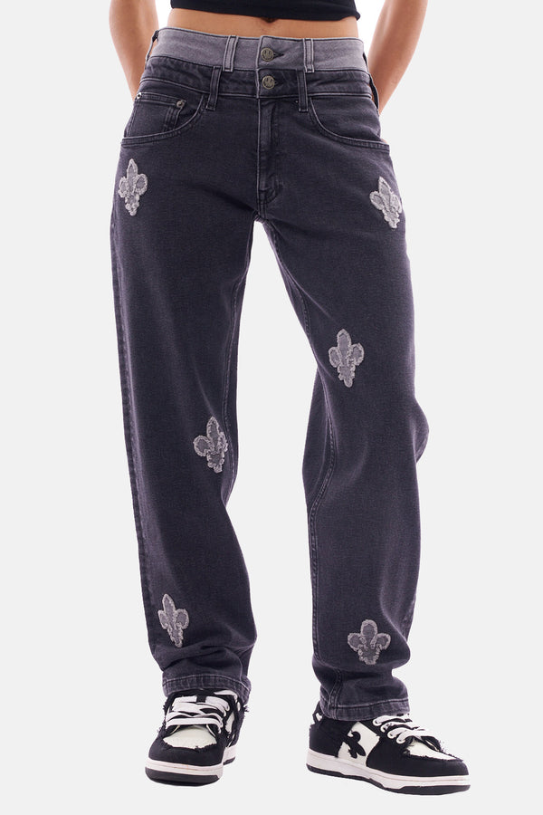 Eleven Paris Newton Noir Délavé