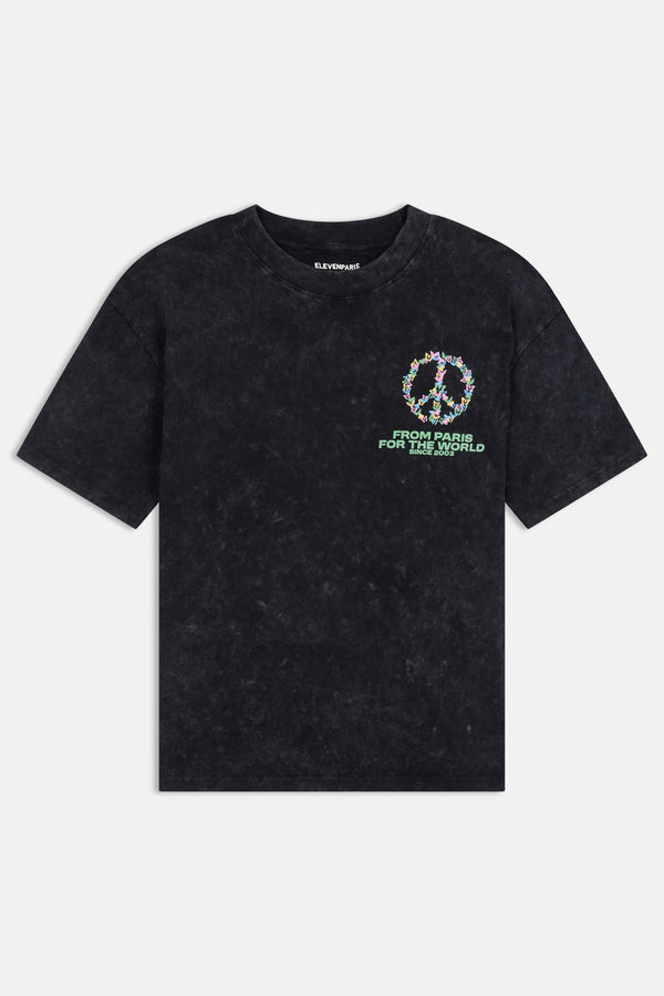 Eleven Paris Paix Noir Délavé