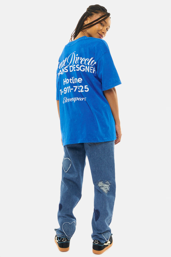 Eleven Paris Peams Bleu Délavé