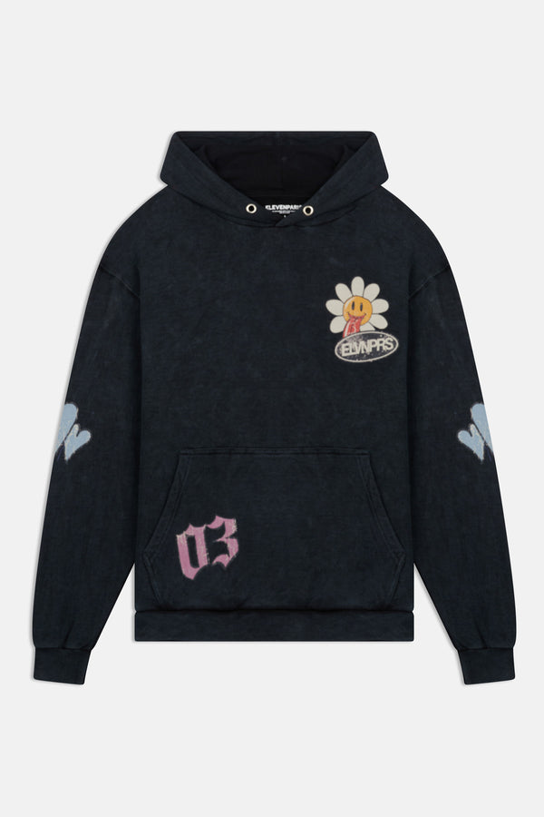 Eleven Paris Priam Noir Délavé