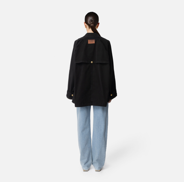 Elisabetta Franchi Cache-poussière En Coton Stretch