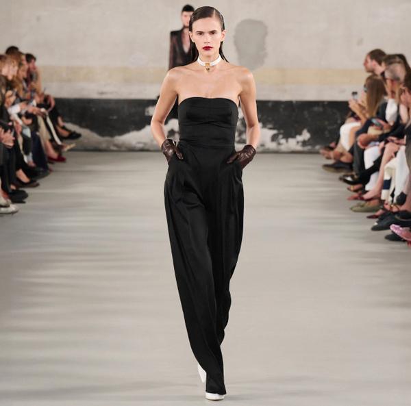 Elisabetta Franchi Combinaison En Lyocell Stretch Avec Lacets Croisés