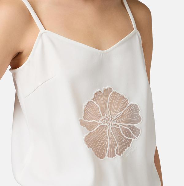 Elisabetta Franchi Combinaison Trompe-l'œil En Crêpe Et Denim