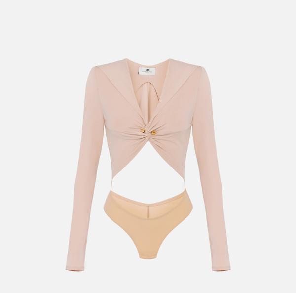 elisabetta franchi Body en jersey avec capuche