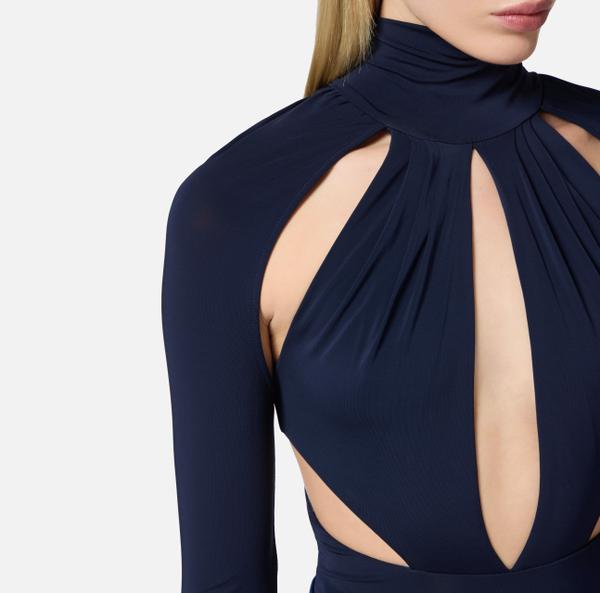 Elisabetta Franchi Body En Jersey Avec Découpes