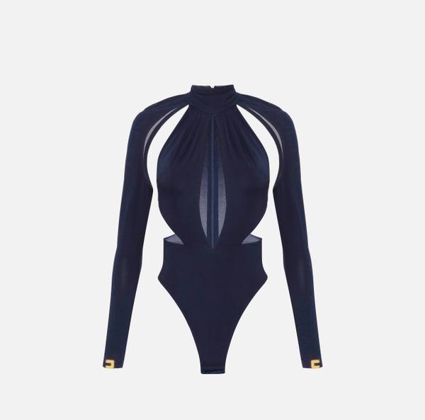 elisabetta franchi Body en jersey avec découpes