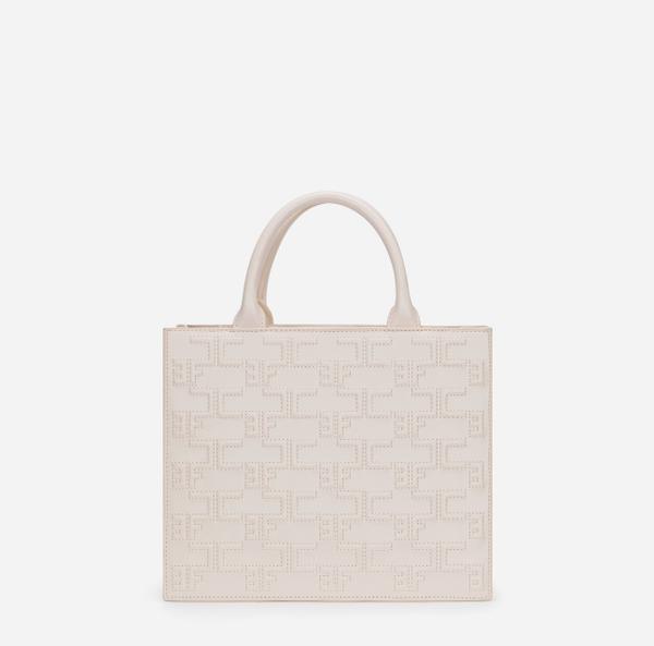 Elisabetta Franchi Bold Monogram Medium Shopper