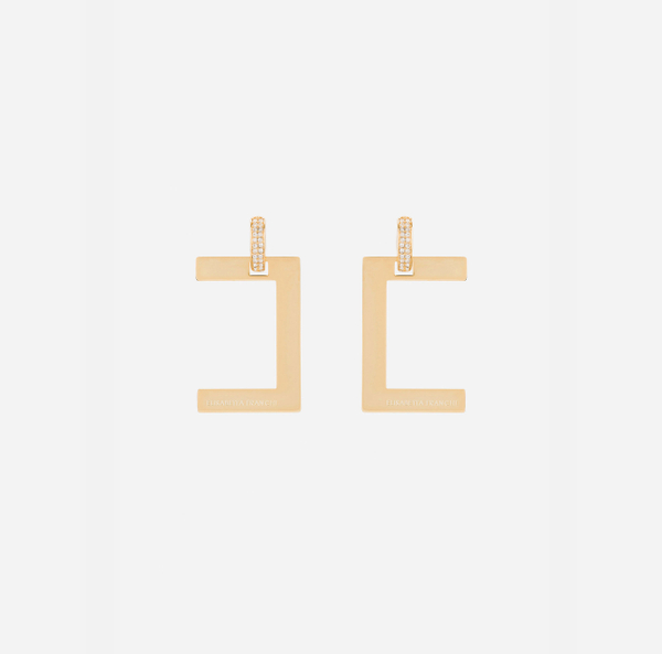 elisabetta franchi Boucle D'Oreille Sac Iconique