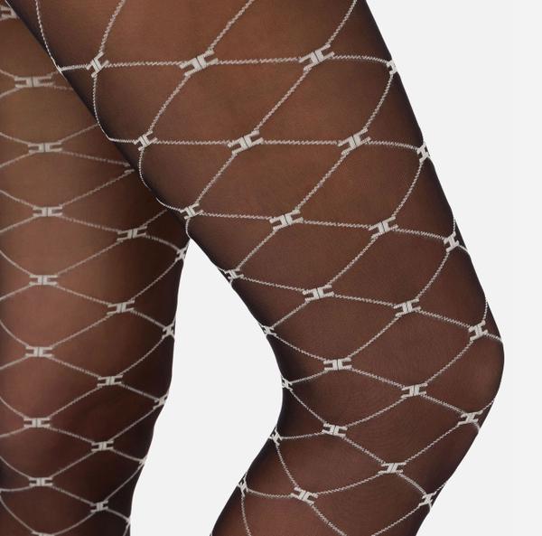 Elisabetta Franchi Collants Avec Motif Monogram