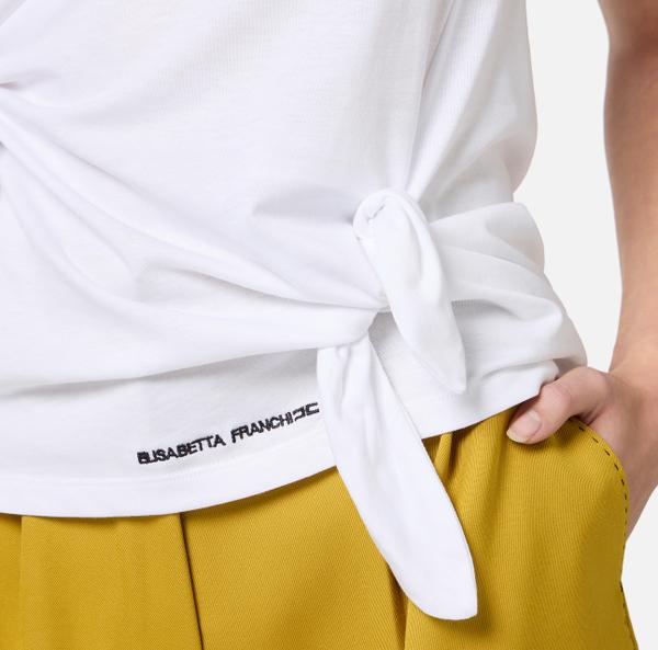 Elisabetta Franchi Débardeur En Jersey Avec Nœuds