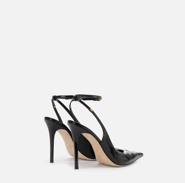 Elisabetta Franchi Escarpins Slingback En Cuir