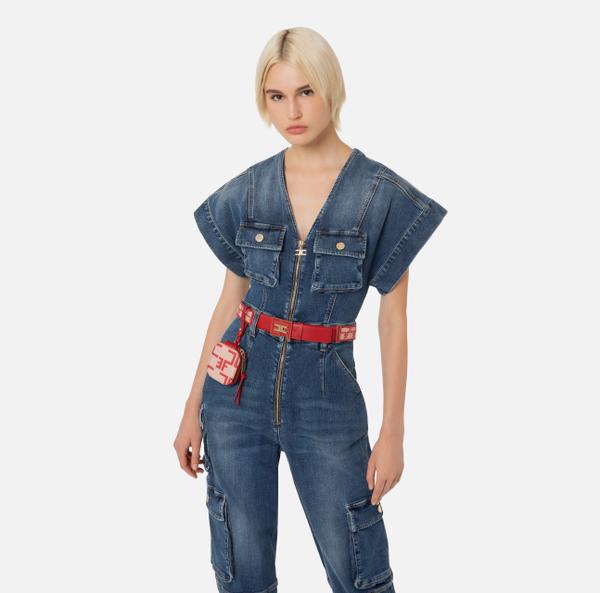 Elisabetta Franchi Étui Porte-Objets Monogram