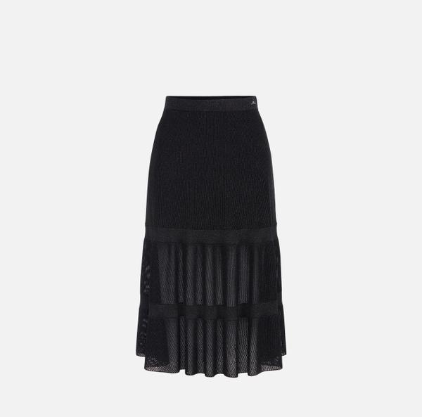 elisabetta franchi Jupe en tricot lurex