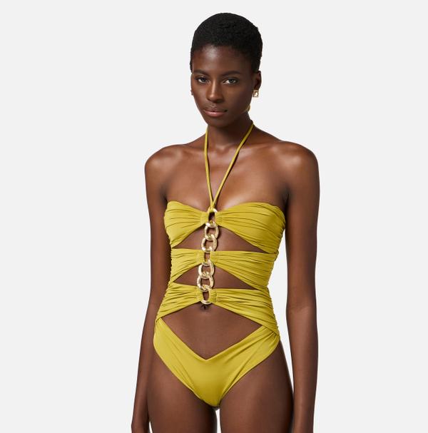 Elisabetta Franchi Maillot De Bain Avec Chaîne