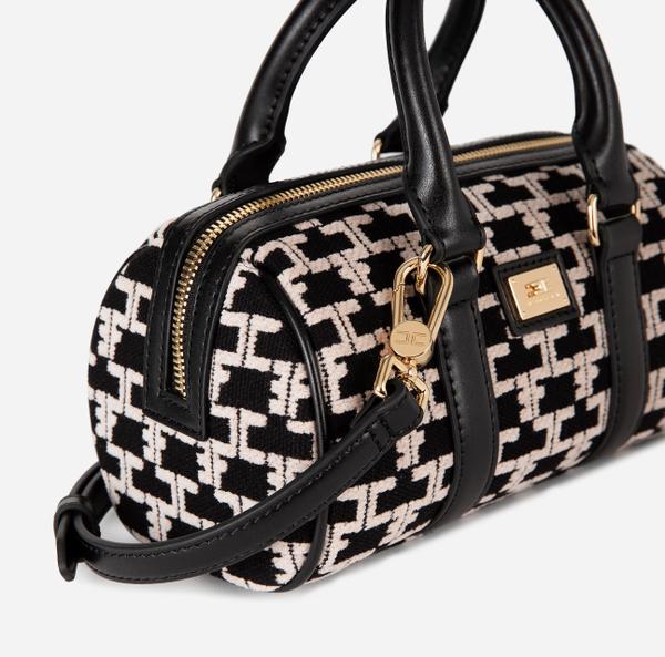 Elisabetta Franchi Mini Bauletto Monogram Travel