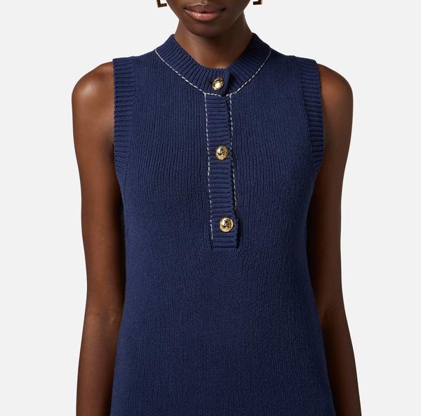 Elisabetta Franchi Mini-robe En Coton Stretch