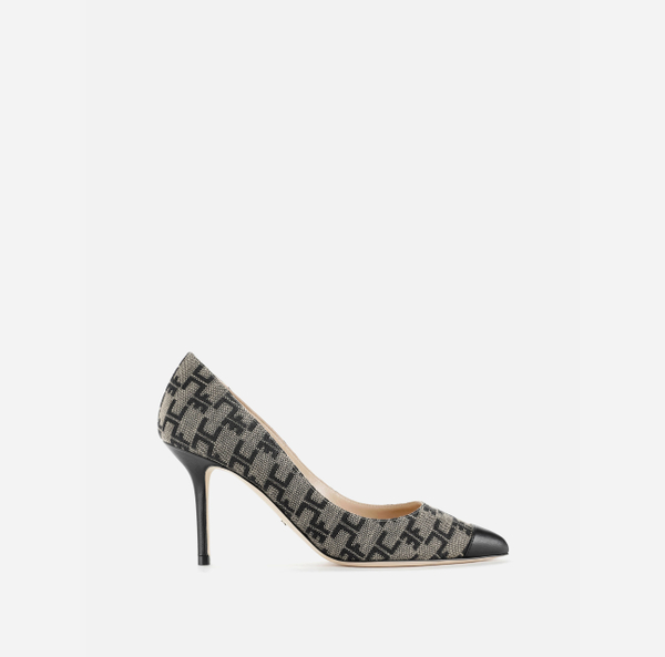 elisabetta franchi Monogram Decolleté