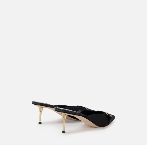 Elisabetta Franchi Mules Avec Talon Sculpture