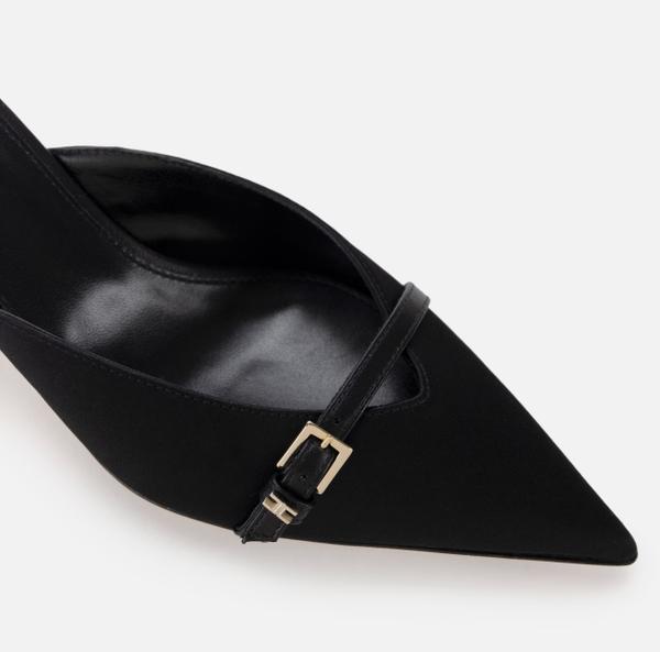 Elisabetta Franchi Mules Avec Talon Sculpture