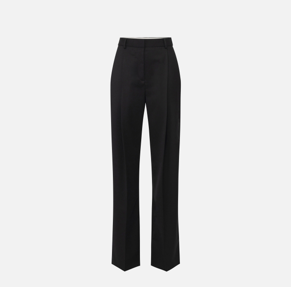 elisabetta franchi Pantalon en crêpe avec plis