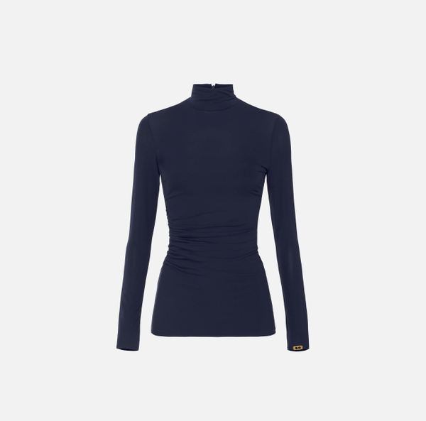 elisabetta franchi Pull en jersey avec drapé
