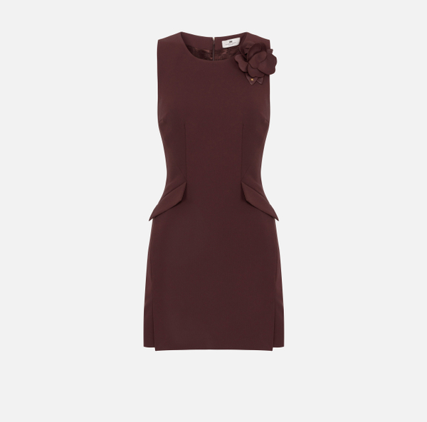 elisabetta franchi Robe en crêpe léger