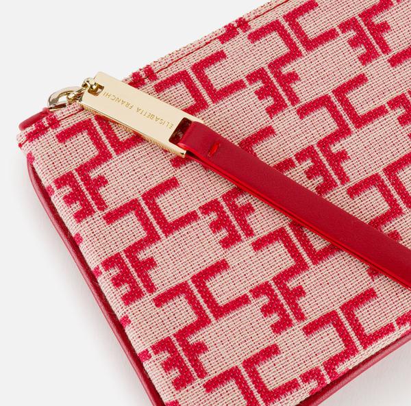 Elisabetta Franchi Sac Enveloppe Monogram