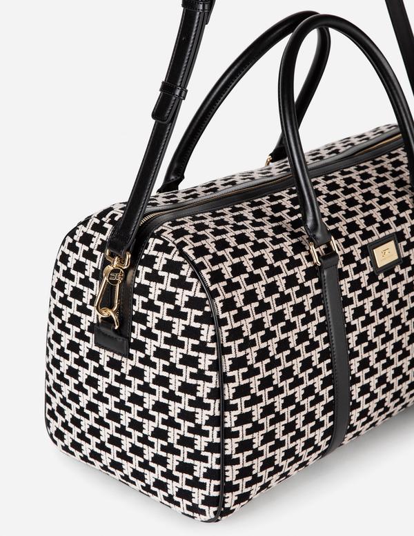 Elisabetta Franchi Sac Week-End Monogram Travel